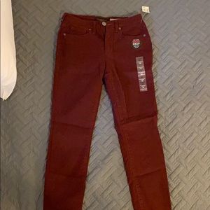 Aeropostale maroon Jeggings